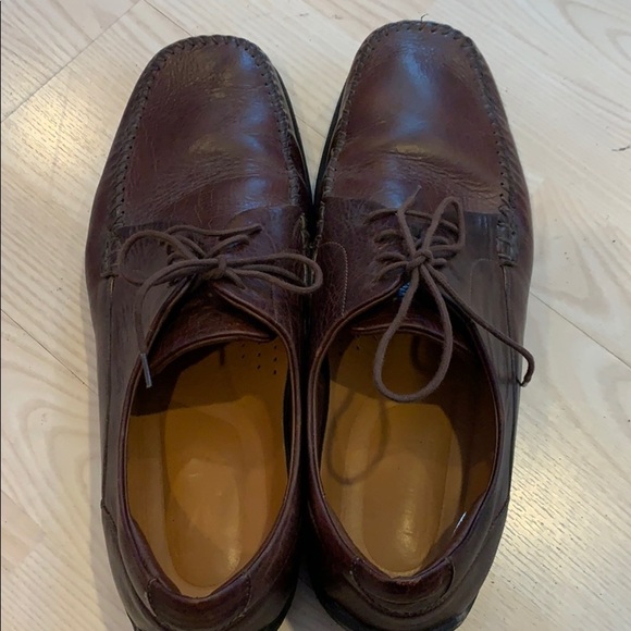 💕x2HP💕Men’s Brown leather lace up dress shoes - Picture 8 of 8